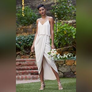 Shona Joy dress in Cream size 8 BNWT